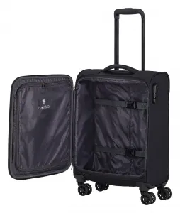 Palubný kufor 55x40x20 Travelite Chios S Black