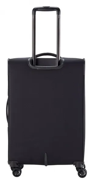 Stredný textilný kufor Travelite Chios M Black
