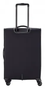 Stredný textilný kufor Travelite Chios M Black