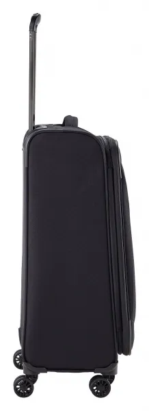 Stredný textilný kufor Travelite Chios M Black
