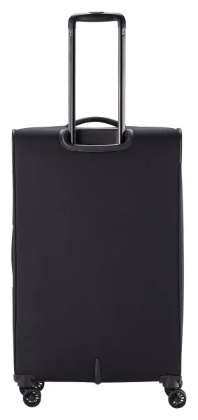 Veľký textilný kufor na kolieskach Travelite Chios L Black