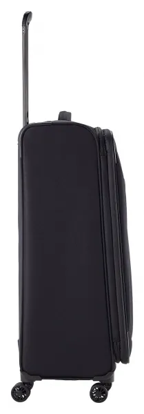 Veľký textilný kufor na kolieskach Travelite Chios L Black