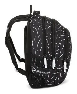 Školský batoh Bagmaster Digital 23 A Black/White