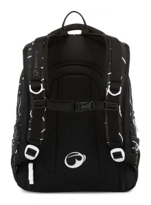 Školský batoh Bagmaster Digital 23 A Black/White