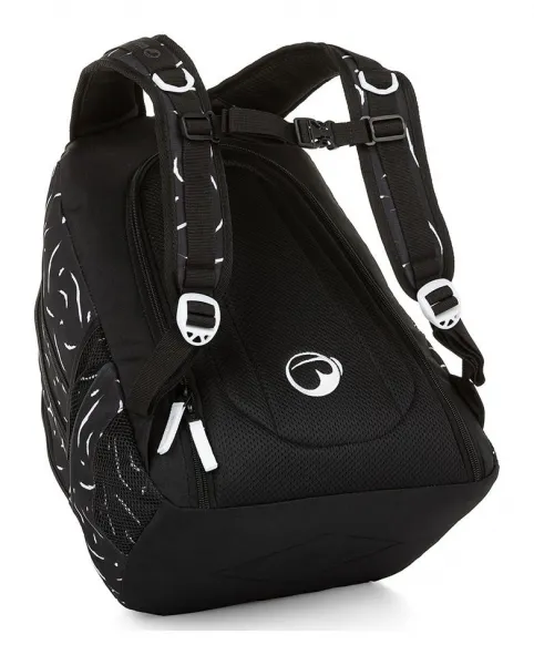 Školský batoh Bagmaster Digital 23 A Black/White
