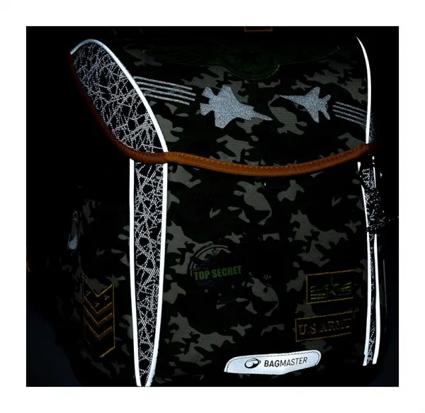 Školská aktovka Bagmaster Prim 23 C Camo