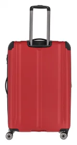 Veľký cestovný kufor Travelite City 4w L Red
