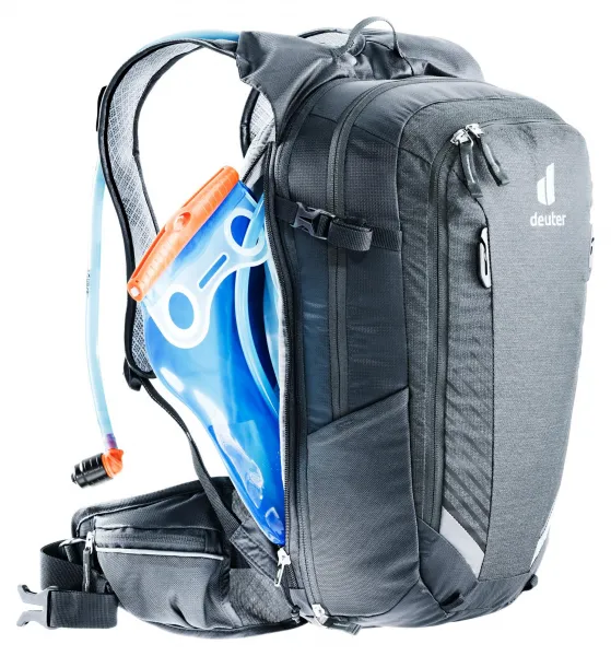Cyklistický batoh Deuter Compact EXP 14 - graphite/black