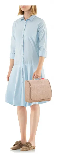 Toaletná taška Reisenthel Toiletbag XL Twist Coffee