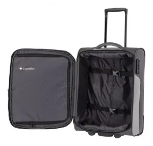 Kufor do lietadla 55x40x20 Travelite Viia 2w S Anthracite