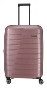 Stredný škrupinový kufor na kolieskach Travelite Air Base M Lilac