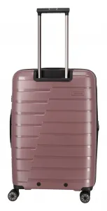 Stredný škrupinový kufor na kolieskach Travelite Air Base M Lilac