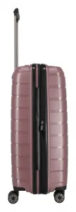 Stredný škrupinový kufor na kolieskach Travelite Air Base M Lilac
