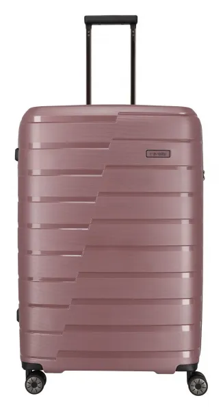 Veľký škrupinový kufor na kolieskach Travelite Air Base L Lilac