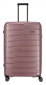 Veľký škrupinový kufor na kolieskach Travelite Air Base L Lilac