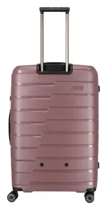 Veľký škrupinový kufor na kolieskach Travelite Air Base L Lilac