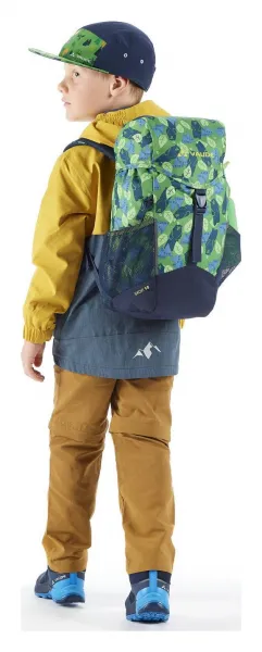 Detský batoh Vaude Skovi 10 Parrot green/eclipse