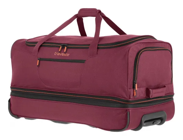 Cestovná taška na kolieskach Travelite Basics Wheeled duffle L Bordeaux