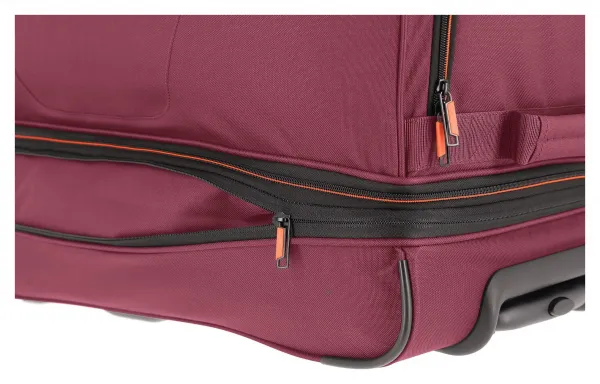 Cestovná taška na kolieskach Travelite Basics Wheeled duffle L Bordeaux