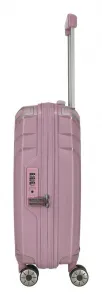 Palubný kufor 55x40x20 Travelite Elvaa 4w S Rosé
