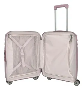 Palubný kufor 55x40x20 Travelite Elvaa 4w S Rosé