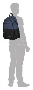 Batoh na notebook Enrico Benetti Hamburg Notebook Backpack 23 l Blue