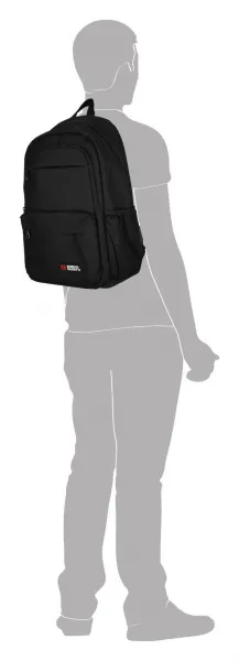 Batoh na notebook Enrico Benetti Hamburg Notebook Backpack 23 l Black