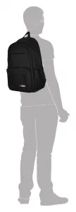 Batoh na notebook Enrico Benetti Hamburg Notebook Backpack 23 l Black