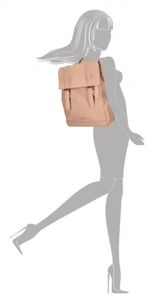 Elegantný dámsky batoh do mesta Enrico Benetti Maeve Tablet Backpack Soft Pink