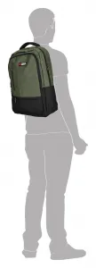 Batoh na notebook Enrico Benetti Hamburg 15" Notebook Backpack Olive
