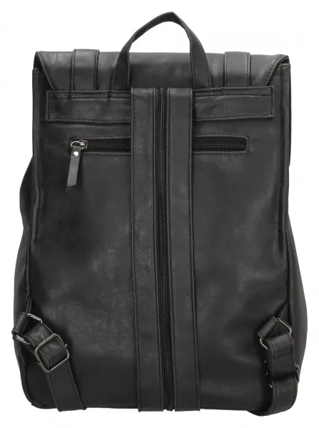Dámsky batoh a kabelka 2v1 Enrico Benetti Amy Tablet Backpack Black
