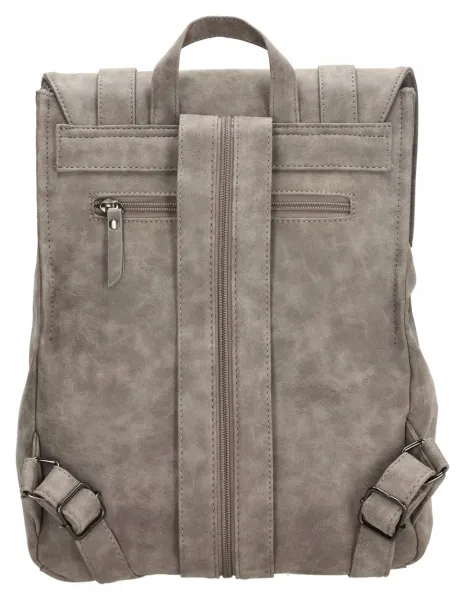 Dámsky batoh a kabelka 2v1 Enrico Benetti Amy Tablet Backpack Medium Taupe