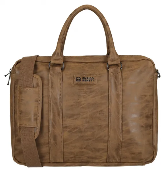 Pánska taška na notebook Enrico Benetti Rotterdam 15" Notebook Bag Camel