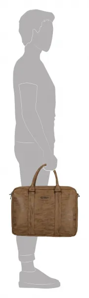 Pánska taška na notebook Enrico Benetti Rotterdam 15" Notebook Bag Camel
