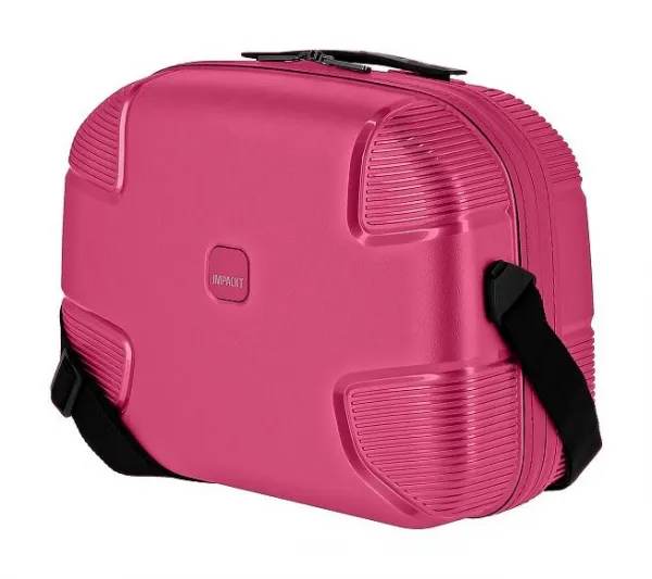 Kufrík na kozmetiku IMPACKT IP1 Beauty case Flora pink