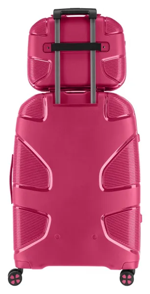 Kufrík na kozmetiku IMPACKT IP1 Beauty case Flora pink