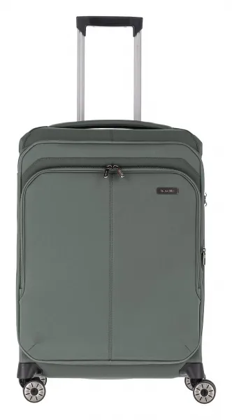 Stredný kufor na kolieskach Travelite Priima M Olive