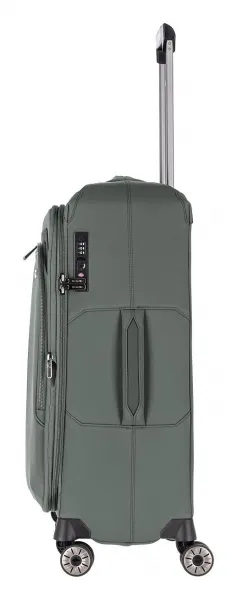 Stredný kufor na kolieskach Travelite Priima M Olive