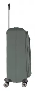 Stredný kufor na kolieskach Travelite Priima M Olive