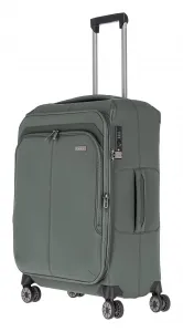 Stredný kufor na kolieskach Travelite Priima M Olive