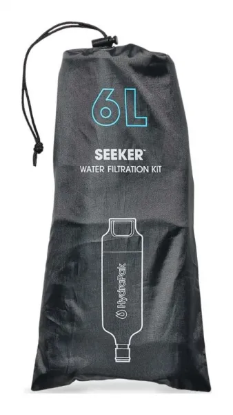 Nádoba na vodu HydraPak Seeker+ 6L Gravity Filter Kit - clear