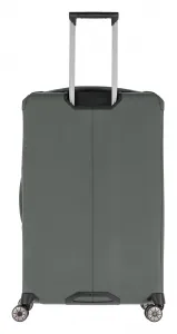 Veľký textilný kufor na kolieskach Travelite Priima L Olive