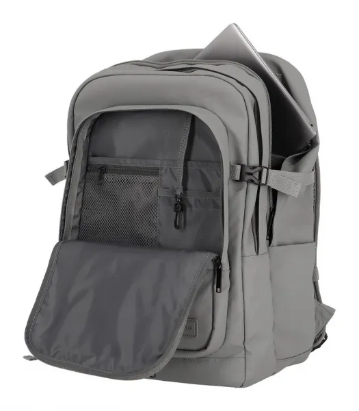 Batoh na notebook Travelite Basics Backpack Water-repellent Light grey