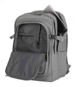 Batoh na notebook Travelite Basics Backpack Water-repellent Light grey