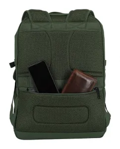 Batoh na notebook Travelite Basics Backpack Water-repellent Olive green