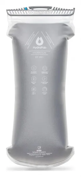 Vak na vodu HydraPak Velocity IT 2L - clear