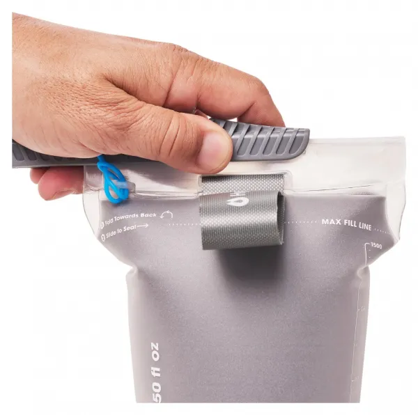 Vak na vodu HydraPak Velocity IT 2L - clear