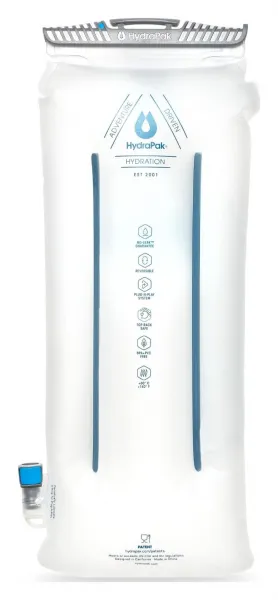 Vak na vodu HydraPak Contour 3L - clear