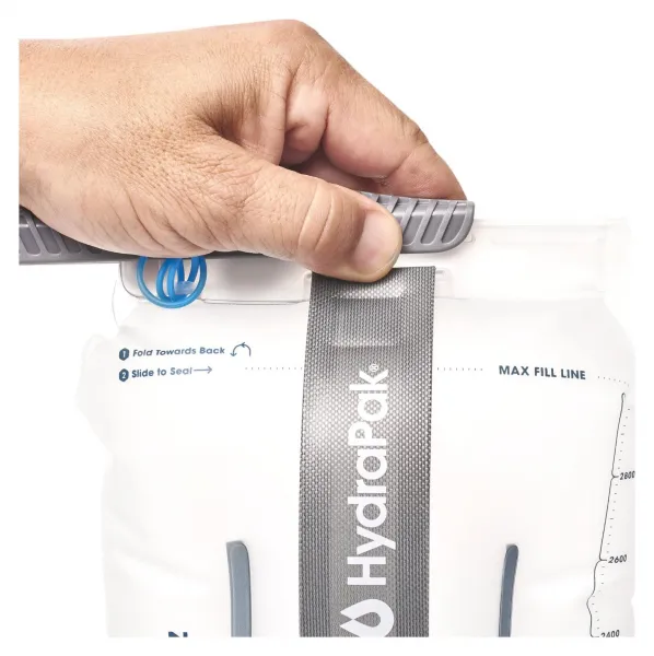 Vak na vodu HydraPak Contour 3L - clear