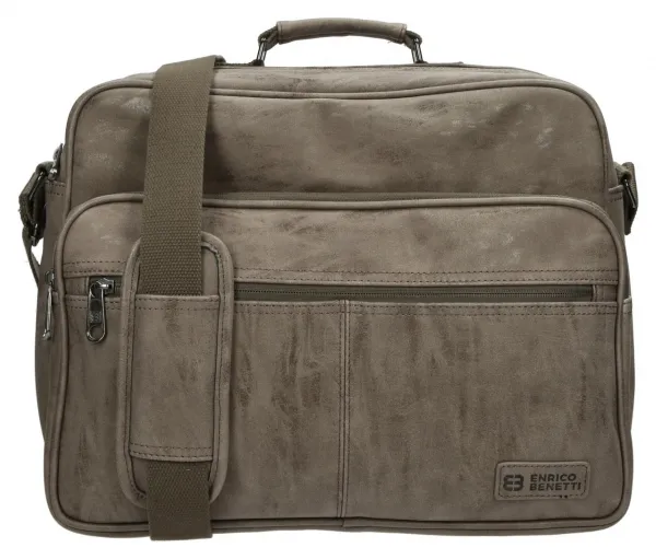 Taška na notebook Enrico Benetti Rotterdam 66621 Mid taupe